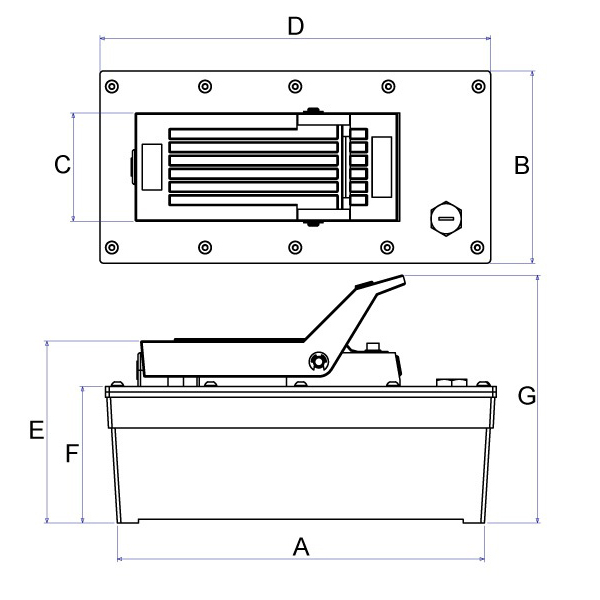 Bơm thủy lực HDAP1600