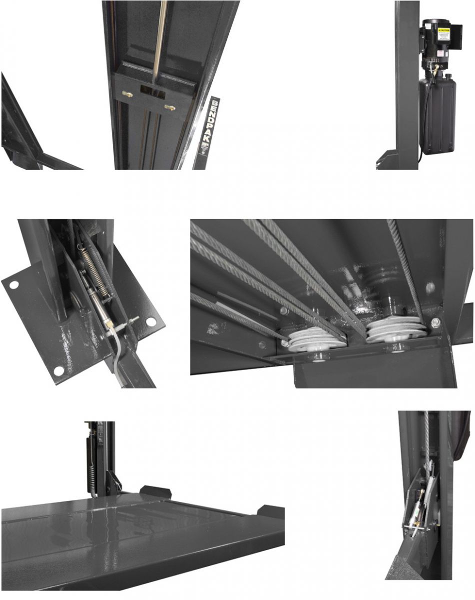 Cầu nâng 4 trụ Bendpak HD-7P Cầu nâng 4 trụ Bendpak HD-7P