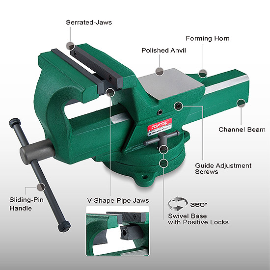 Dụng cụ kẹp Toptul DJAD0106 Dụng cụ kẹp Toptul DJAD0106