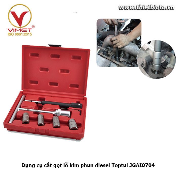 Dụng cụ cắt gọt lỗ kim phun diesel Toptul JGAI0704