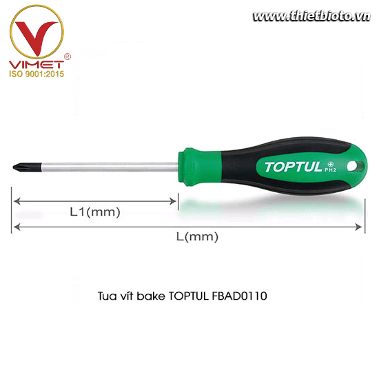 Tua vít bake TOPTUL FBAD0110