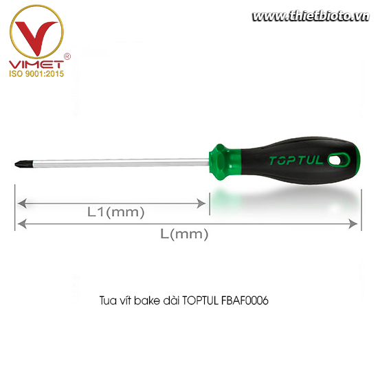 Tua vít bake dài TOPTUL FBAF0110