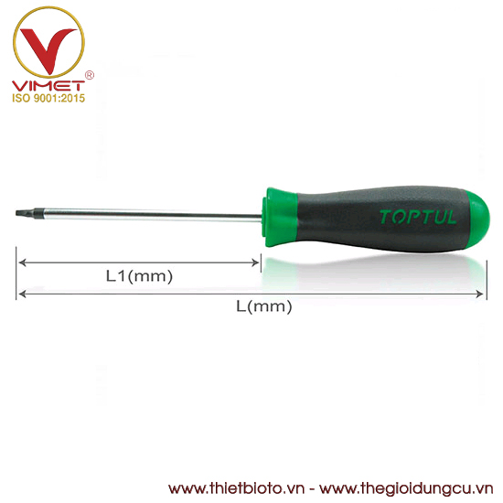 Tua vít đầu vuông TOPTUL FJAB0110
