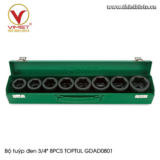 Bộ tuýp đen 3/4