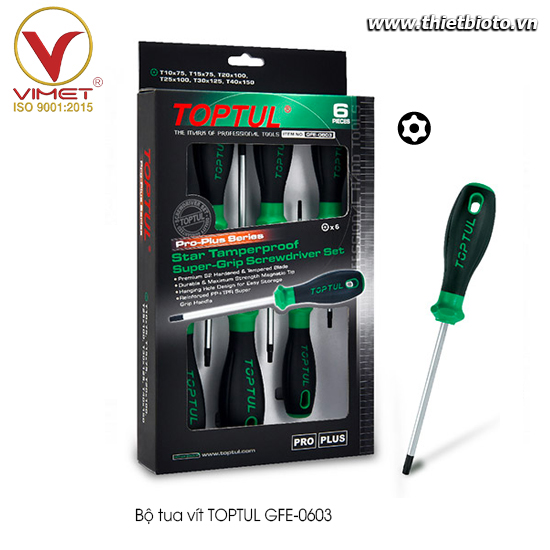 Bộ tua vít TOPTUL GFE-0603