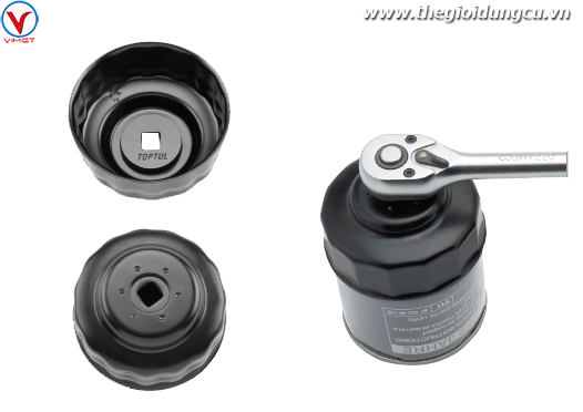 Cảo lọc dầu 86mm 18 cạnh TOPTUL JDAH8618