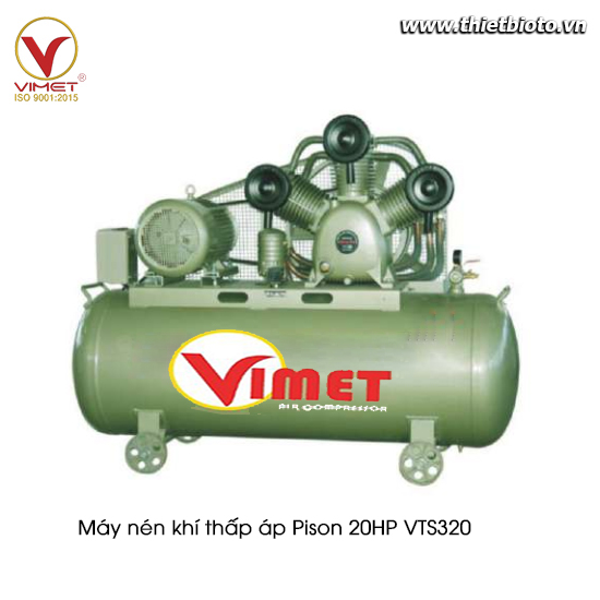 Máy nén khí thấp áp Pison 20HP VTS320