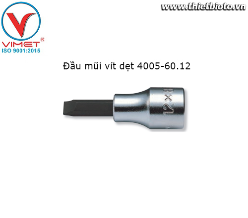 Đầu mũi vít dẹt 4005-60.12