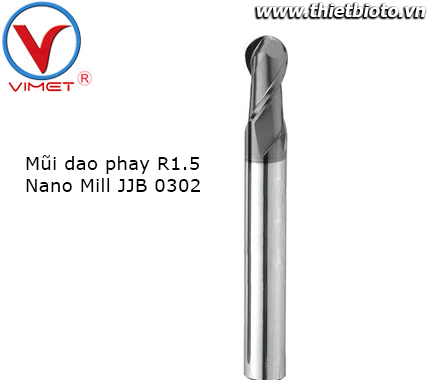 Long Shank 2 Flutes Ball Nose End Mills