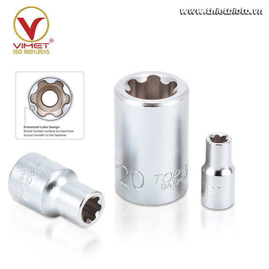 Đầu tuýp Torx Plus® EP TOPTUL BAAP1632